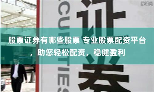 股票证券有哪些股票 专业股票配资平台，助您轻松配资，稳健盈利