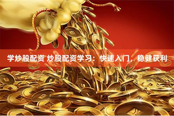 学炒股配资 炒股配资学习：快速入门，稳健获利